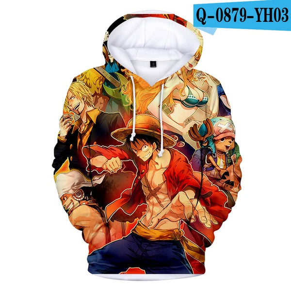 FAnime One Piece Luffy Hoodie