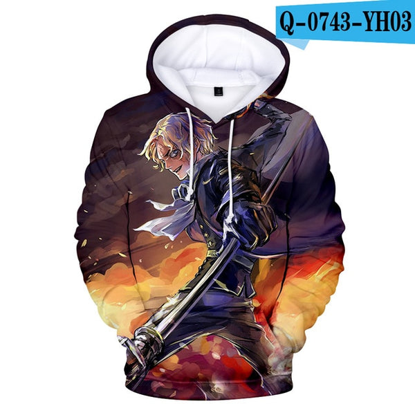 FAnime One Piece Luffy Hoodie