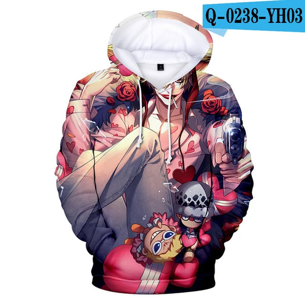 FAnime One Piece Luffy Hoodie