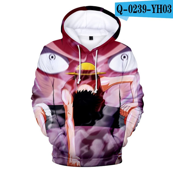 FAnime One Piece Luffy Hoodie