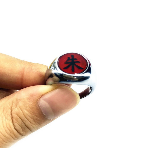 10style Anime Naruto Akatsuki Cosplay Rings