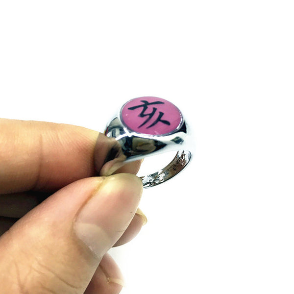 10style Anime Naruto Akatsuki Cosplay Rings