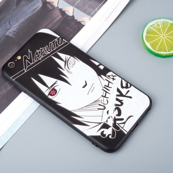 Naruto Case For iPhone XS Max XR Soft Silicon Cover For iPhone X 6 6S 7 8 Plus