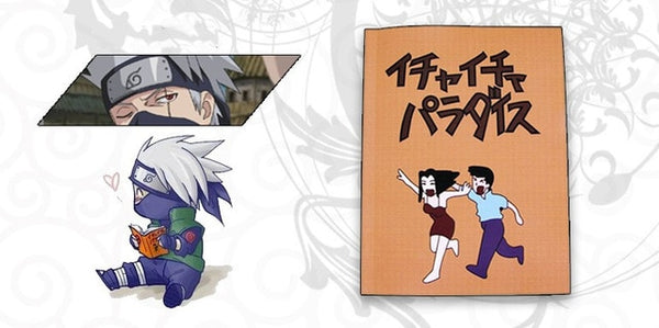 Anime Naruto Kakashi Hatake Cosplay Book Notebook