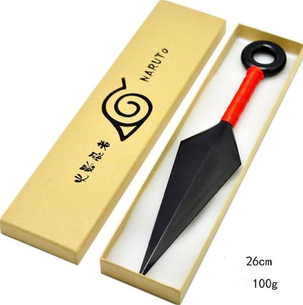 Anime Naruto Plastic Kunai Ninja Cosplay Weapon Props Accessory