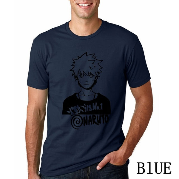 Anime Naruto Uzumaki Naruto T-Shirt For Men