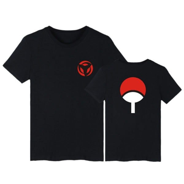 Anime Naruto Uchiha Short Sleeve TShirt Unisex