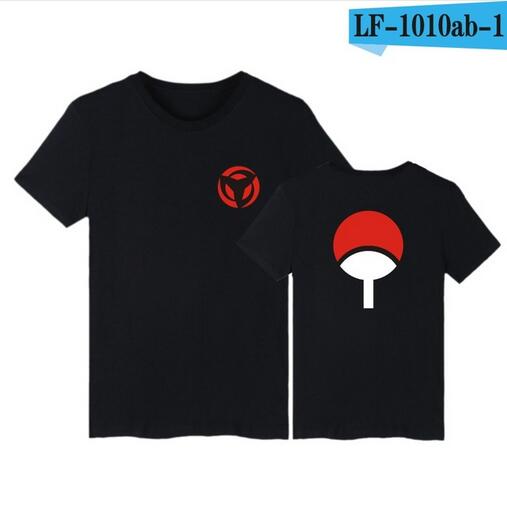 Anime Naruto Uchiha Short Sleeve TShirt Unisex