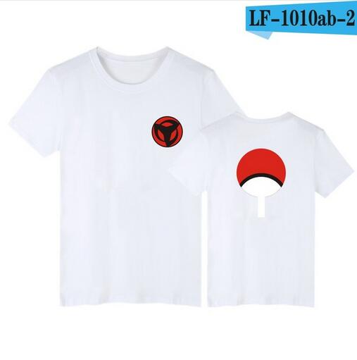 Anime Naruto Uchiha Short Sleeve TShirt Unisex