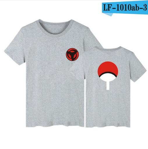 Anime Naruto Uchiha Short Sleeve TShirt Unisex