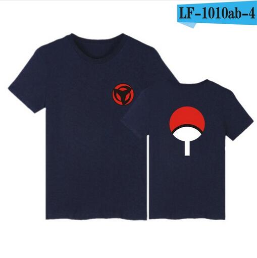 Anime Naruto Uchiha Short Sleeve TShirt Unisex