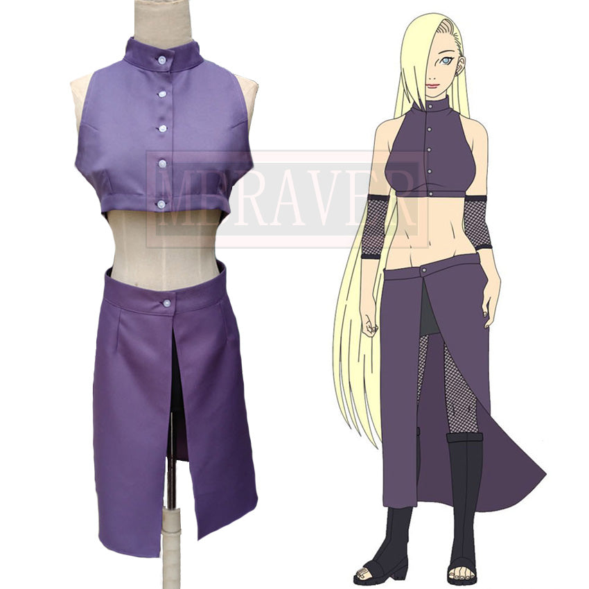 Anime Naruto Cosplay Ino Yamanaka